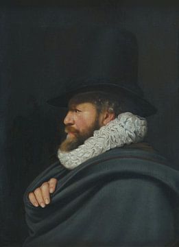 Retrato de Abraham Cornelisz Boom, Thomas de Keyser