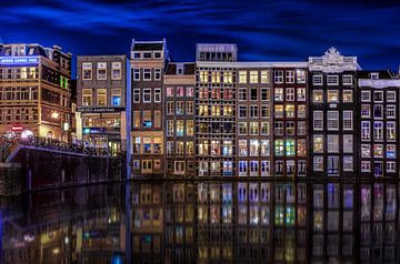 Damrak Amsterdam van Mario Calma