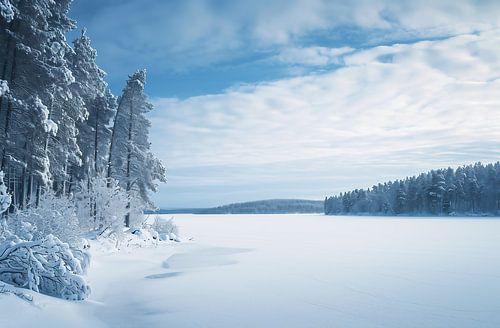 Enchanting winter landscape