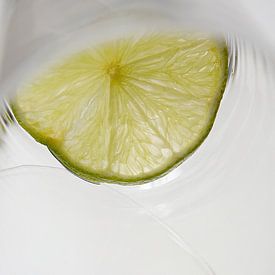 Limoen in glas van Carin du Burck