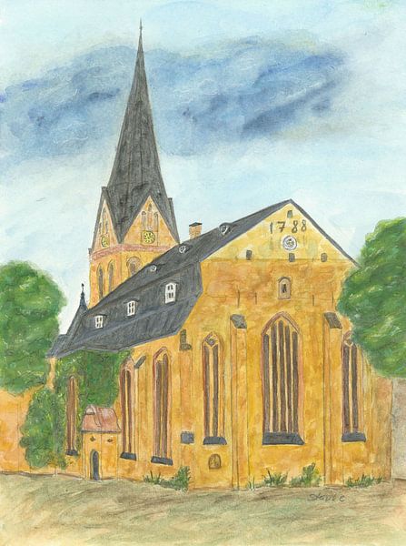 Église St. Mary's Flensburg par Sandra Steinke