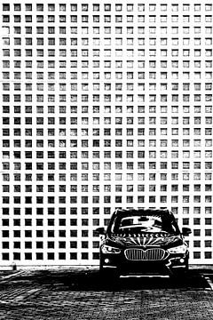 Auto zwart-wit van Cristhel Ros