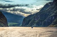 Aurlandsfjord na een flinke bui
