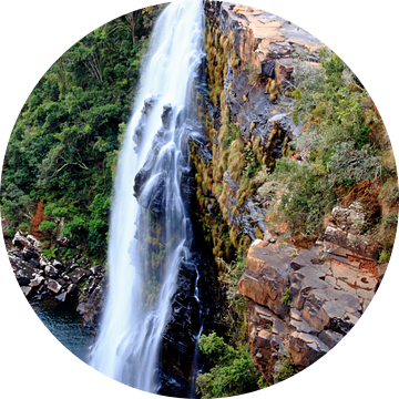 Lisbon Falls / Waterval  Zuid-Afrika van Paul Franke