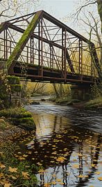 Wo die Zeit unter einer alten Brücke ruht von Rudi Pratama