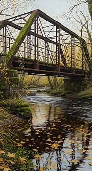 Where Time Rests Beneath an Old Bridge