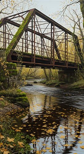 Where Time Rests Beneath an Old Bridge