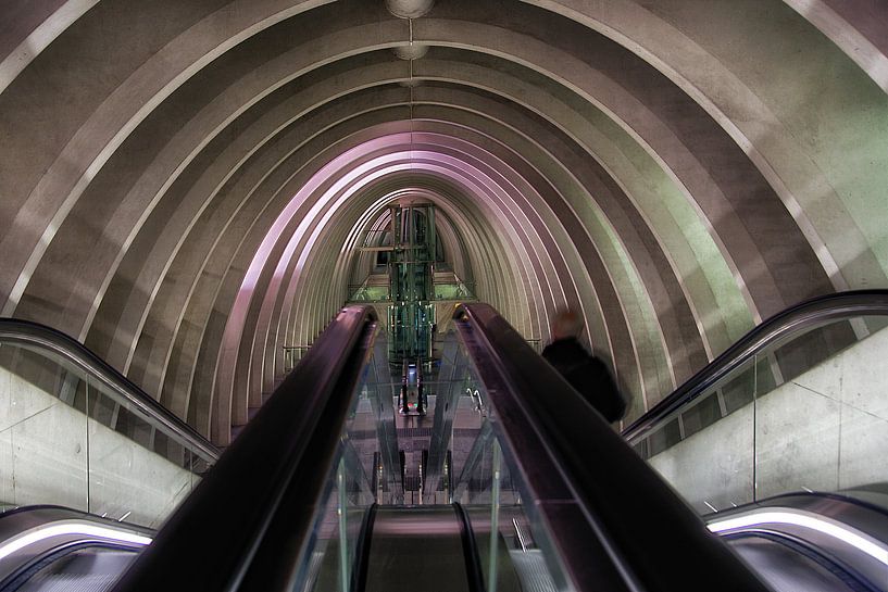 Moving /Station Luik-Guillemins  par Jo Miseré
