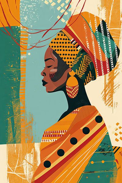 African splendour by Poster Art Shop