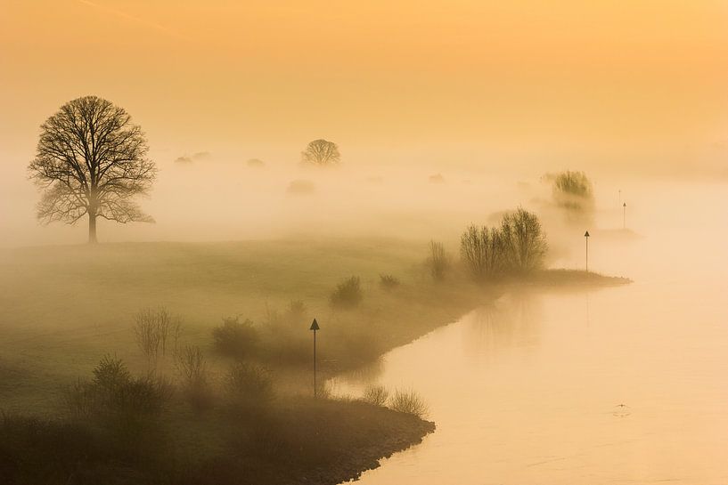 lever de soleil vieil IJssel par Bart Harmsen