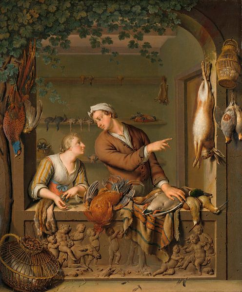 De poelier, Willem van Mieris van Meesterlijcke Meesters