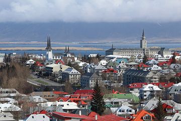 Reykjavik IJsland van Berg Photostore