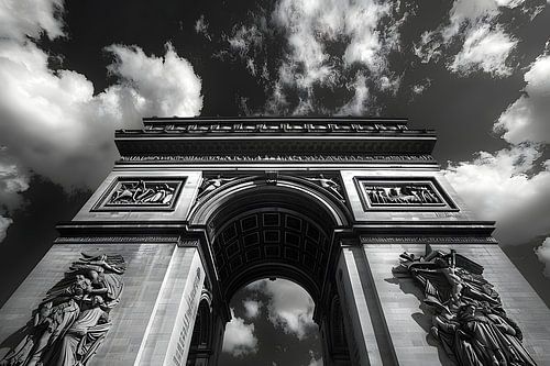 L'Arc de Triomphe, un chef-d'œuvre monochrome
