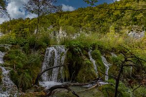 Nationalpark Plitvicer Seen, Kroatien. Panoramafoto