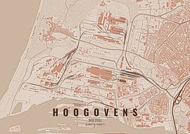 Hoogovens (Tata) Lageplan von Stef van Campen