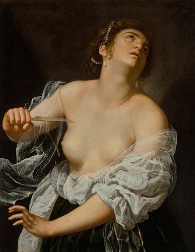 Artemisia Gentileschi – Lucrèce (vers 1620)