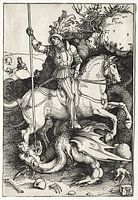 Der heilige Georg und der Drache, Albrecht Dürer
