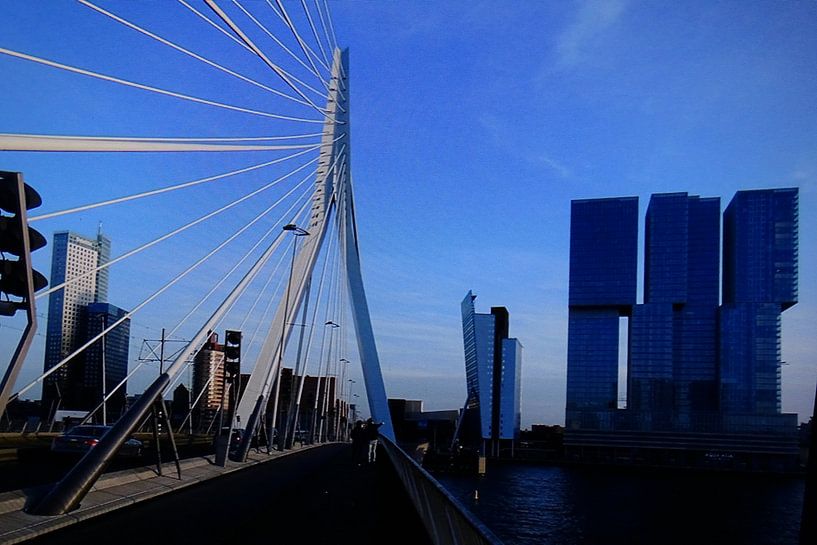 Rotterdam bridge by David Van der Cruyssen
