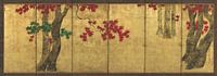 Autumn Maple Trees, Tawaraya Sōri by Masterful Masters thumbnail