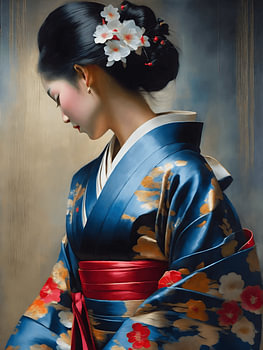 Geisha en tête