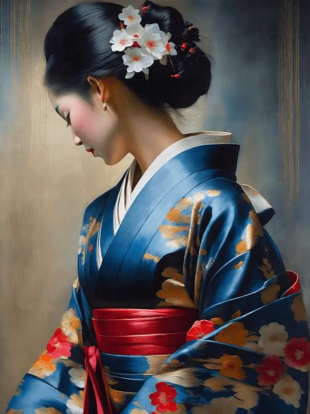 Geisha in mind by Jolique Arte