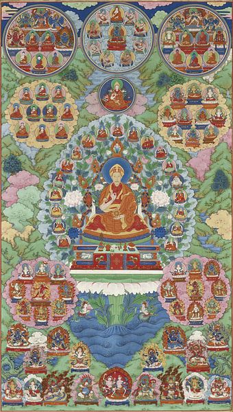 The Bodhisattva of Wisdom, Giuseppe Castiglione by Masterful Masters