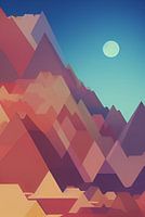 abstrakte Berge