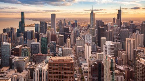 Chicago Illinois Skyline sur Photo Wall Decoration