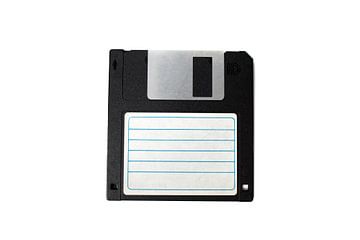 Vintage diskette floppy van N. Rotteveel