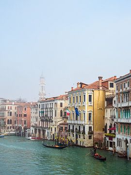 Vue du Canal Grande à Venise, Italie sur Rico Ködder