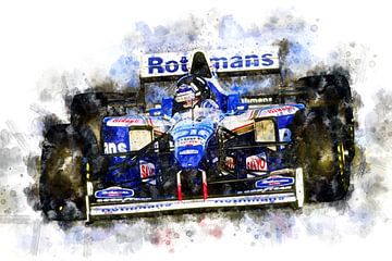 Damon Hill, Williams by Theodor Decker