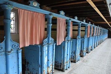 Vestiaires de la maison de bains victorienne sur Anne Travel Foodie