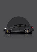 Art Car chevrolet ss zwart