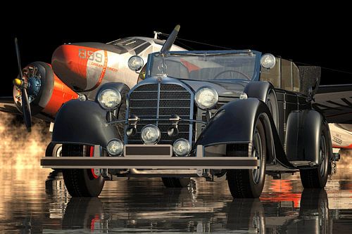 Mercedes 770K Limousine een legende uit 1938