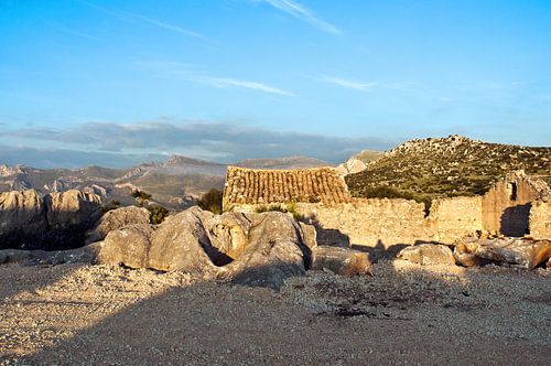 Het gouden uur in het magische natuurreservaat Custonaci op Sicilië