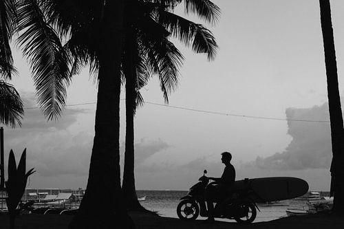 Surfdude in Siargao, Filipijnen