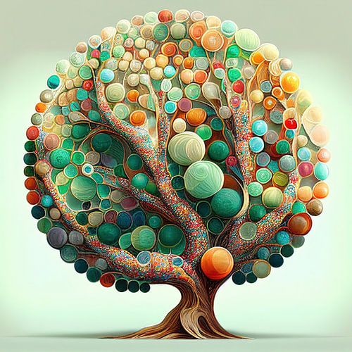 Surrealistische boom