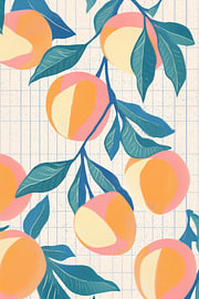 Peach Garden by Melloi Art
