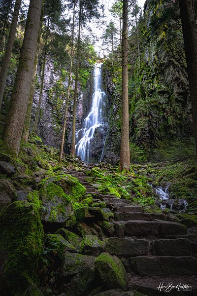 Burgbachwasserfall von Hans-Bernd Lichtblau
