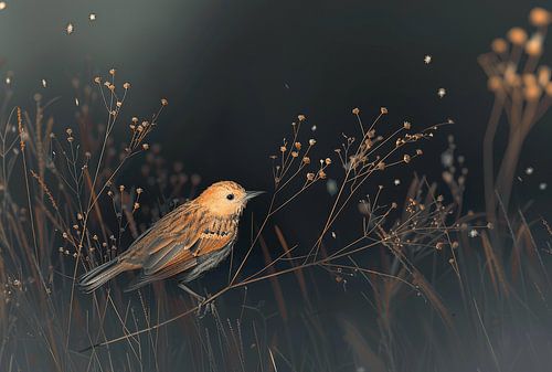 Artistic Feathering of the Bird