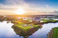 Amsterdam Castle at Sunset (aerial) by Volt thumbnail
