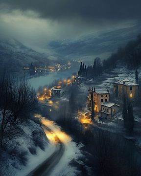 Winter in the Alps by fernlichtsicht