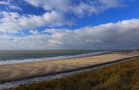 Patronen op het strand