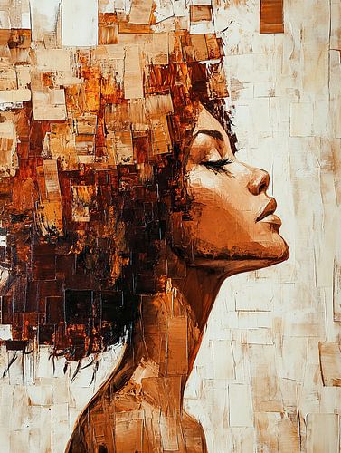 Profil de femme | Mosaic Dream