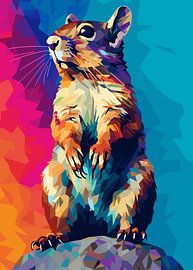 Wild Nature WPAP Color Style by Cross