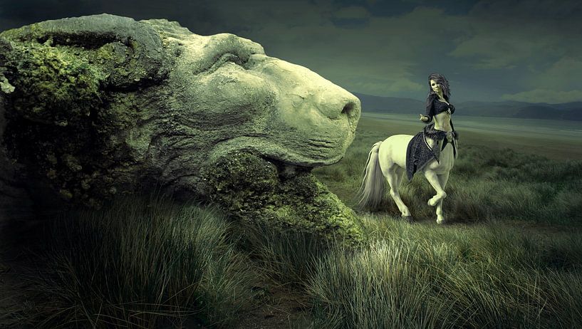 Centaure à la tête d'un lion par Atelier Liesjes