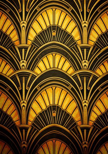 Art Deco Art Print Poster Print Wall Art