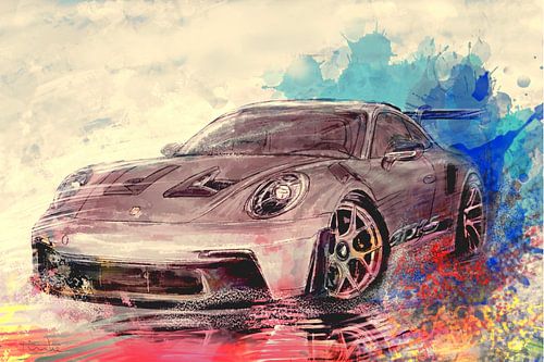 Eindruck vom Porsche GT3RS