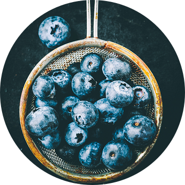 Blue berries van Jana Behr