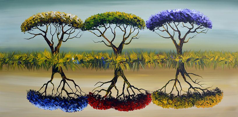 Seasons by Gena Theheartofart